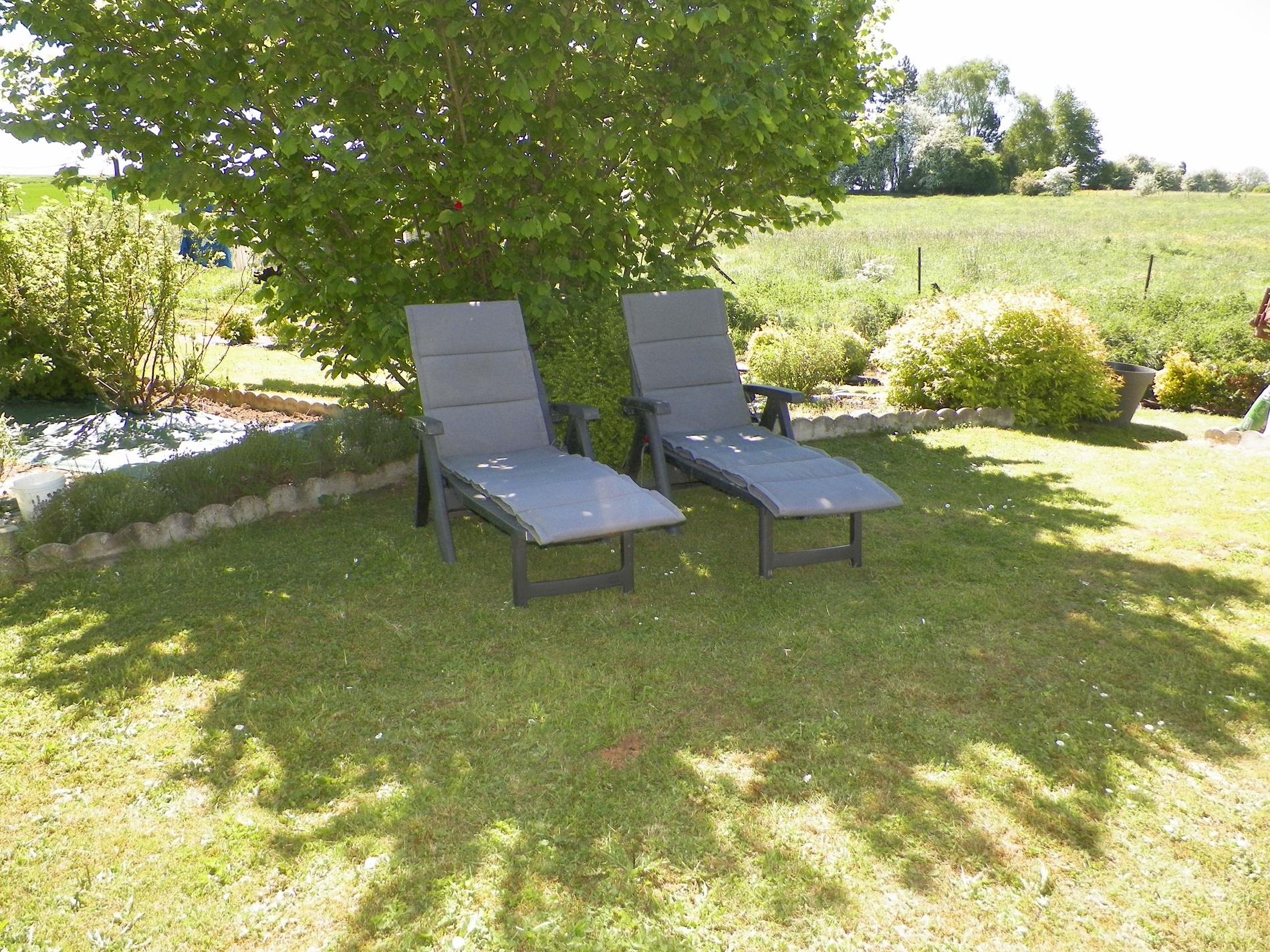 Jardin proche du gîte